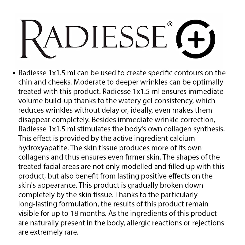 Radiesse Lifting & Volume Filler