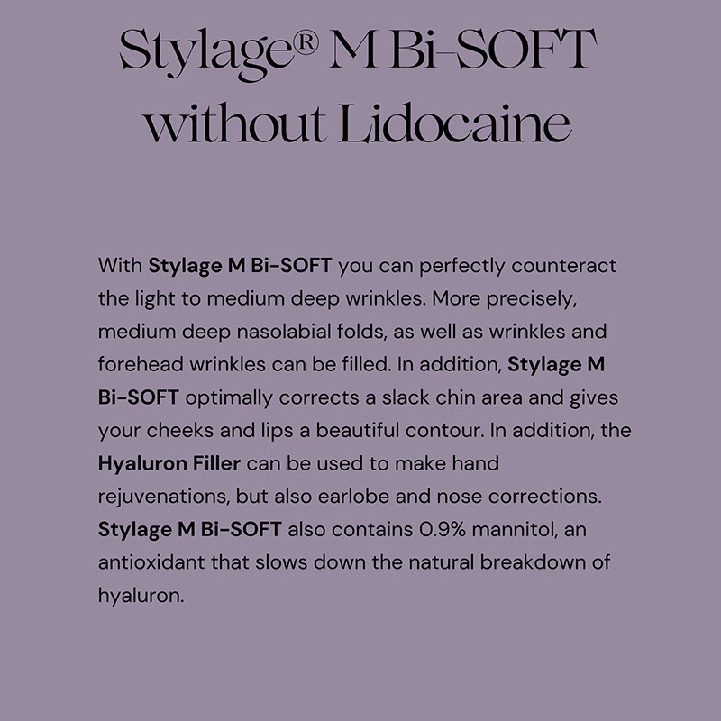 Stylage M without Lidocaine Bisoft Stylage M without Lidocaine Bisoft