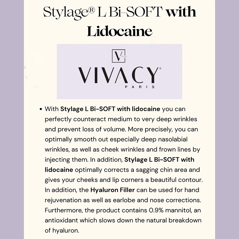 Stylage L Lidocaine Bisoft